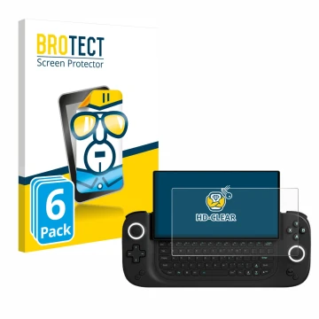 Face avant d’un emballage produit avec le logo de la marque BROTECT. À côté, l’appareil Antec Core HS est représenté avec la p