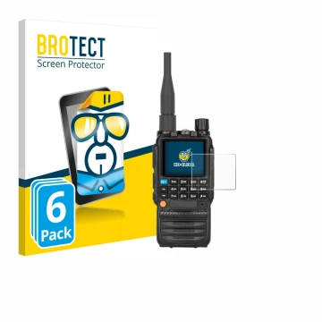 Face avant d’un emballage produit avec le logo de la marque BROTECT. À côté, l’appareil Tidradio TD-H3 est représenté avec la 