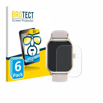 Face avant d’un emballage produit avec le logo de la marque BROTECT. À côté, l’appareil LAOYABB QS07 2.01