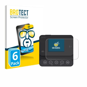 Face avant d’un emballage produit avec le logo de la marque BROTECT. À côté, l’appareil ISDT K2Zip est représenté avec la prot