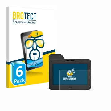 Face avant d’un emballage produit avec le logo de la marque BROTECT. À côté, l’appareil Naviter Omni est représenté avec la pr