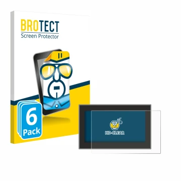 Face avant d’un emballage produit avec le logo de la marque BROTECT. À côté, l’appareil Headrush Flex Prime est représenté ave