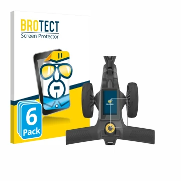Face avant d’un emballage produit avec le logo de la marque BROTECT. À côté, l’appareil PowaKaddy CT10 est représenté avec la 
