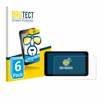 Face avant d’un emballage produit avec le logo de la marque BROTECT. À côté, l’appareil Chigee AIO-6 Max est représenté avec l