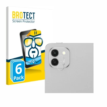 Face avant d’un emballage produit avec le logo de la marque BROTECT. À côté, l’appareil Honor Magicpad 3 (Caméra UNIQUEMENT) e