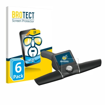 Face avant d’un emballage produit avec le logo de la marque BROTECT. À côté, l’appareil Motocaddy M7 GPS Remote est représenté