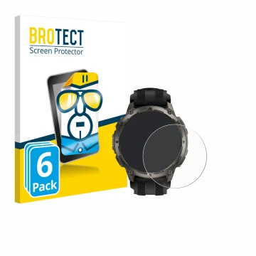 Face avant d’un emballage produit avec le logo de la marque BROTECT. À côté, l’appareil Kospet Tank T4 est représenté avec la 