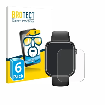 Face avant d’un emballage produit avec le logo de la marque BROTECT. À côté, l’appareil RLQA G104 1.83