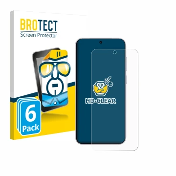 Face avant d’un emballage produit avec le logo de la marque BROTECT. À côté, l’appareil Vivo X300 est représenté avec la prote