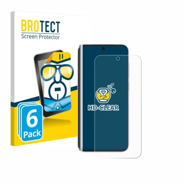 Face avant d’un emballage produit avec le logo de la marque BROTECT. À côté, l’appareil Vivo X300 Pro est représenté avec la p