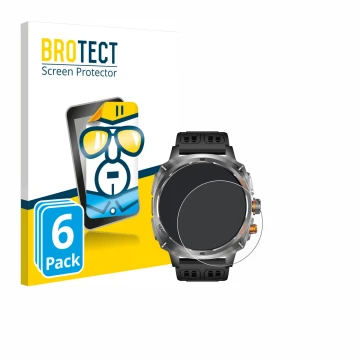 Face avant d’un emballage produit avec le logo de la marque BROTECT. À côté, l’appareil Rogbid Titan V 1.75