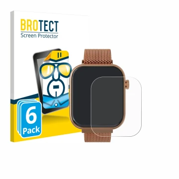 Face avant d’un emballage produit avec le logo de la marque BROTECT. À côté, l’appareil Techmade M-GLAM011 1.75