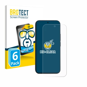 Face avant d’un emballage produit avec le logo de la marque BROTECT. À côté, l’appareil Vivo V70 est représenté avec la protec