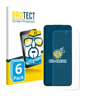 Face avant d’un emballage produit avec le logo de la marque BROTECT. À côté, l’appareil Oppo A6s Pro est représenté avec la pr