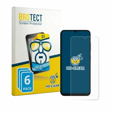 Face avant d’un emballage produit avec le logo de la marque BROTECT. À côté, l’appareil Lava Bold N2 Lite est représenté avec 