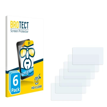 Face avant d’un emballage produit avec le logo de la marque BROTECT. À côté se trouve la protection d’écran correspondante.