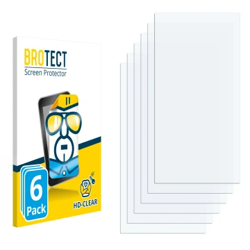 Face avant d’un emballage produit avec le logo de la marque BROTECT. À côté se trouve la protection d’écran correspondante.