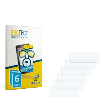 Face avant d’un emballage produit avec le logo de la marque BROTECT. À côté se trouve la protection d’écran correspondante.