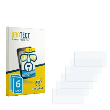 Face avant d’un emballage produit avec le logo de la marque BROTECT. À côté se trouve la protection d’écran correspondante.