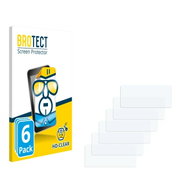 Face avant d’un emballage produit avec le logo de la marque BROTECT. À côté se trouve la protection d’écran correspondante.