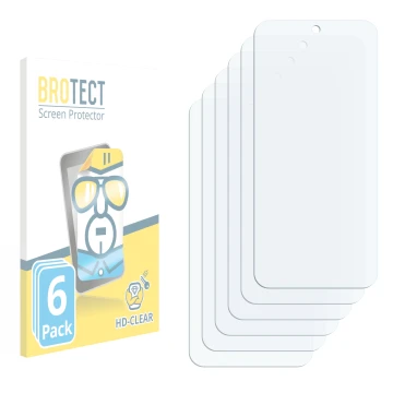 Face avant d’un emballage produit avec le logo de la marque BROTECT. À côté se trouve la protection d’écran correspondante.