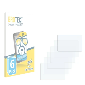 Face avant d’un emballage produit avec le logo de la marque BROTECT. À côté se trouve la protection d’écran correspondante.