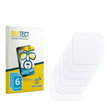 Face avant d’un emballage produit avec le logo de la marque BROTECT. À côté se trouve la protection d’écran correspondante.