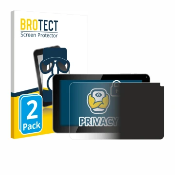Face avant d’un emballage produit avec le logo de la marque BROTECT. À côté, l’appareil Kliver Klipad 9