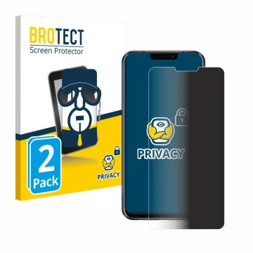 Face avant d’un emballage produit avec le logo de la marque BROTECT. À côté, l’appareil ASUS ZenFone 5 ZE620KL est représenté 