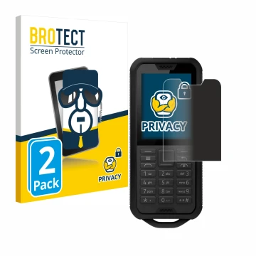 Face avant d’un emballage produit avec le logo de la marque BROTECT. À côté, l’appareil Nokia 800 Tough est représenté avec la