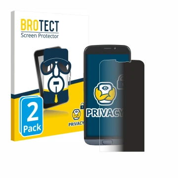 Face avant d’un emballage produit avec le logo de la marque BROTECT. À côté, l’appareil Doro 8050 est représenté avec la prote