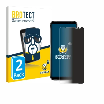 Face avant d’un emballage produit avec le logo de la marque BROTECT. À côté, l’appareil ASUS ROG Phone 3 ZS661KS est représent