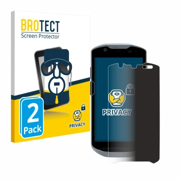 Face avant d’un emballage produit avec le logo de la marque BROTECT. À côté, l’appareil Zebra TC52x est représenté avec la pro