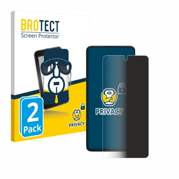 Face avant d’un emballage produit avec le logo de la marque BROTECT. À côté, l’appareil Motorola Edge 30 est représenté avec l