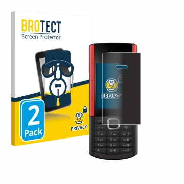 Face avant d’un emballage produit avec le logo de la marque BROTECT. À côté, l’appareil Nokia 5710 XA est représenté avec la p