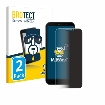 Face avant d’un emballage produit avec le logo de la marque BROTECT. À côté, l’appareil Doogee X97 est représenté avec la prot