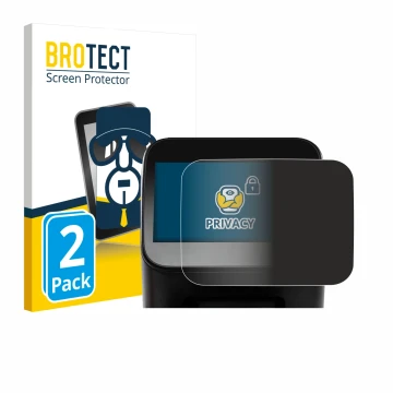 Face avant d’un emballage produit avec le logo de la marque BROTECT. À côté, l’appareil Shaper Origin Gen2 est représenté avec