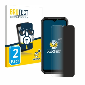 Face avant d’un emballage produit avec le logo de la marque BROTECT. À côté, l’appareil Ulefone Power Armor 18T est représenté
