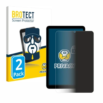 Face avant d’un emballage produit avec le logo de la marque BROTECT. À côté, l’appareil Alldocube iPlay 50 mini est représenté