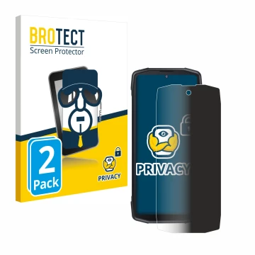 Face avant d’un emballage produit avec le logo de la marque BROTECT. À côté, l’appareil Cubot King Kong Star est représenté av