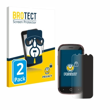 Face avant d’un emballage produit avec le logo de la marque BROTECT. À côté, l’appareil Unihertz Jelly Star est représenté ave