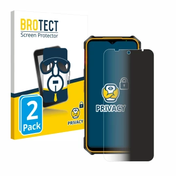 Face avant d’un emballage produit avec le logo de la marque BROTECT. À côté, l’appareil Ulefone Armor X13 est représenté avec 