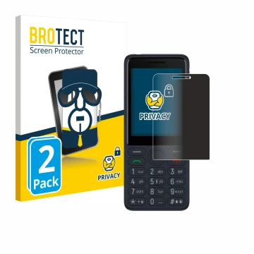 Face avant d’un emballage produit avec le logo de la marque BROTECT. À côté, l’appareil TCL Onetouch 4022s est représenté avec