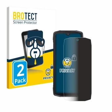 Face avant d’un emballage produit avec le logo de la marque BROTECT. À côté, l’appareil Cubot King Kong Star 5G est représenté