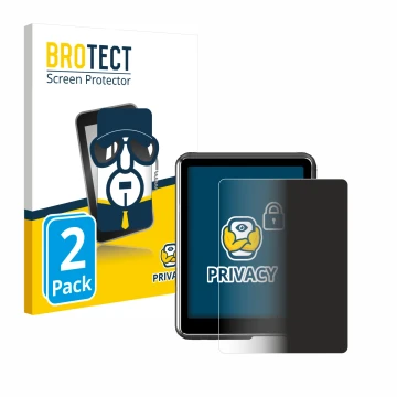 Face avant d’un emballage produit avec le logo de la marque BROTECT. À côté, l’appareil Mechen M3 est représenté avec la prote