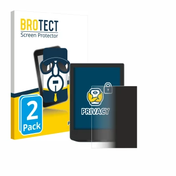 Face avant d’un emballage produit avec le logo de la marque BROTECT. À côté, l’appareil Vivlio Light HD est représenté avec la