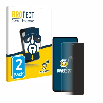 Face avant d’un emballage produit avec le logo de la marque BROTECT. À côté, l’appareil HMD Pulse Plus est représenté avec la 