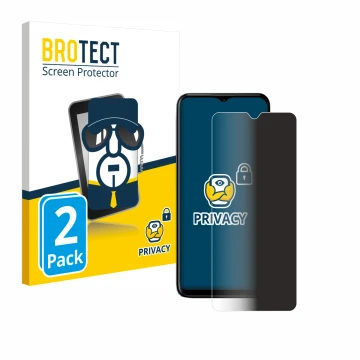 Face avant d’un emballage produit avec le logo de la marque BROTECT. À côté, l’appareil Nokia G60 5G est représenté avec la pr