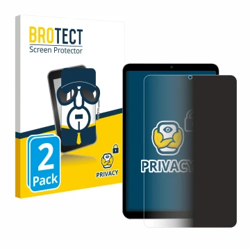 Face avant d’un emballage produit avec le logo de la marque BROTECT. À côté, l’appareil Alldocube iPlay 60 mini Turbo est repr