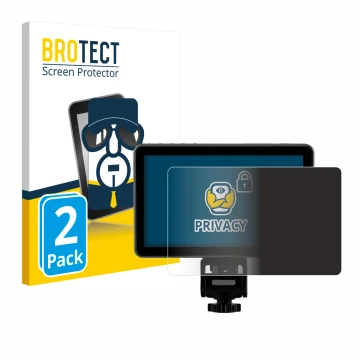 Face avant d’un emballage produit avec le logo de la marque BROTECT. À côté, l’appareil Rollei Viltrox DC-X2 6